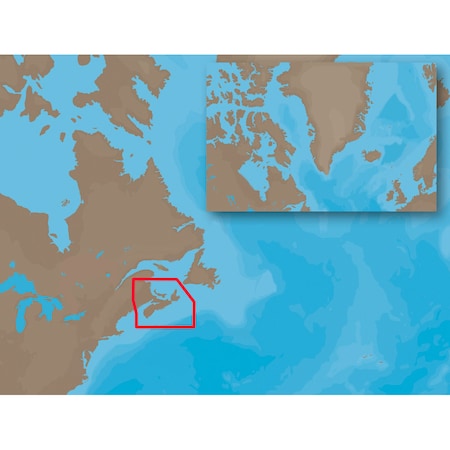 C-Map NT+ NA-C205 - Fundy, Nova Scotia, Pei & Cape Breton - C-Card NA-C205C-CARD